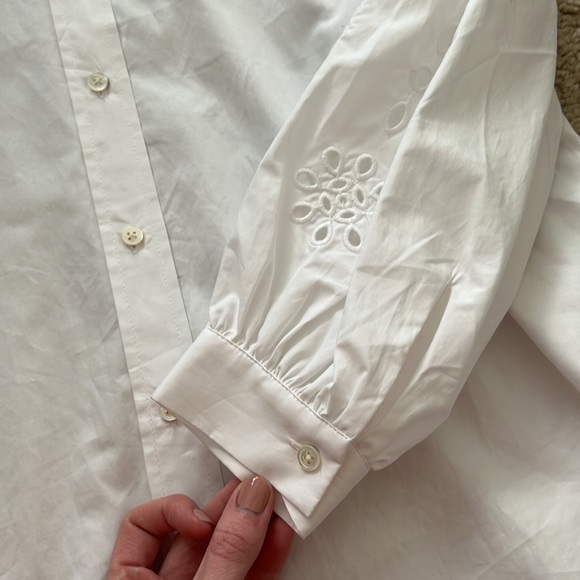 Rails white button down top, XXS - Picture 5 of 6